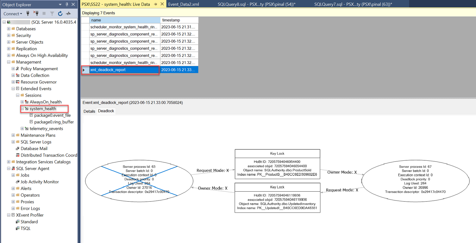 SQL Server Deadlocks