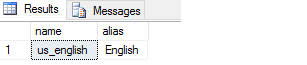 Language aliases window.