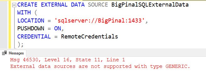 External data source error.