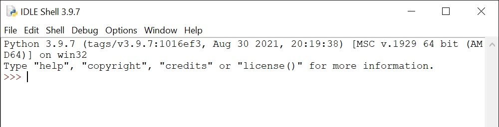 started with Python