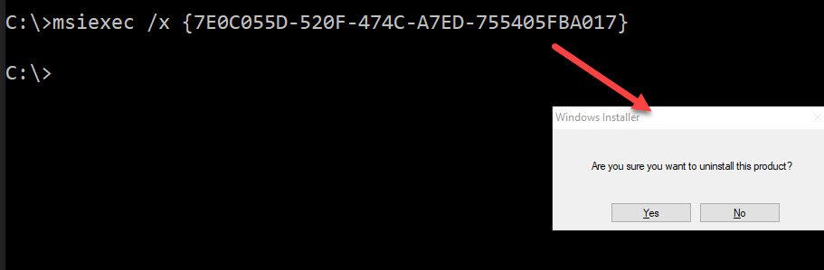 Installation Failure