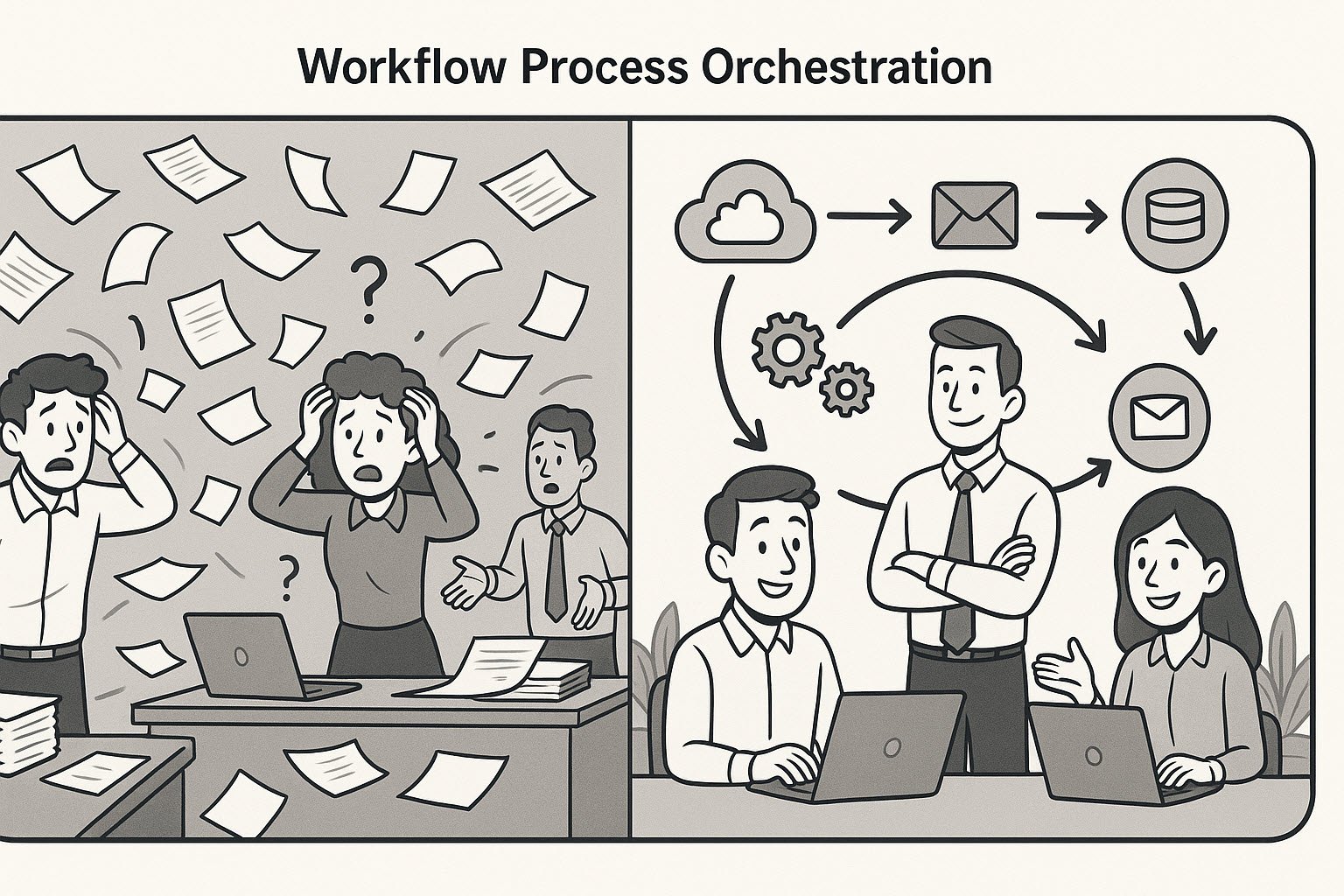 Workflow Process Orchestration.